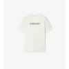 Baumwoll-T-Shirt mit Logo