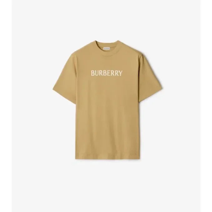 Baumwoll-T-Shirt mit Logo