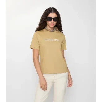 Baumwoll-T-Shirt mit Logo