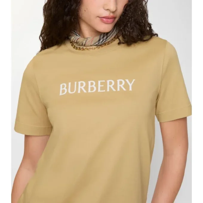 Baumwoll-T-Shirt mit Logo