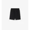 Baumwollshorts mit Karobordüre