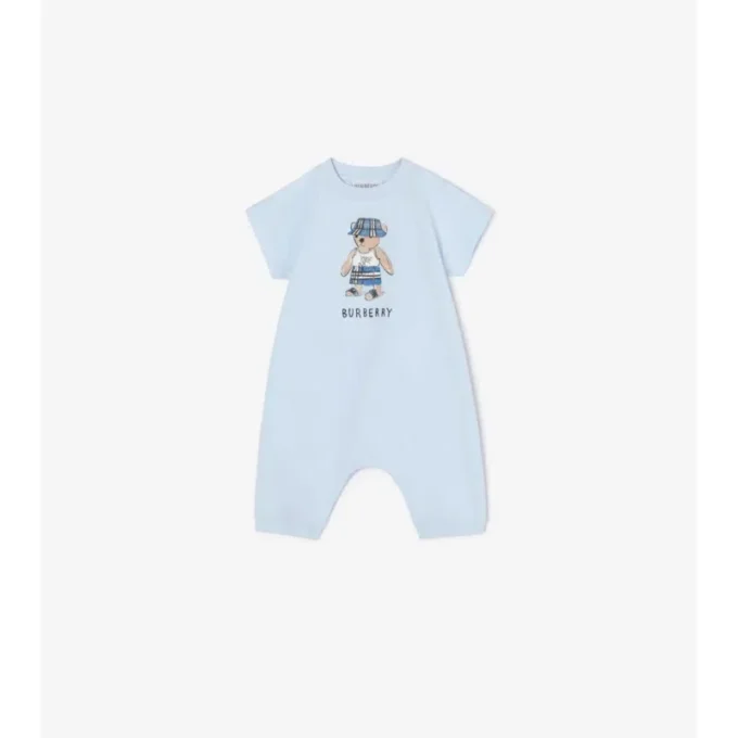 Beach Bear Baumwoll-Playsuit