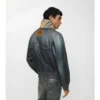 Beschichtete Denim-Jacke