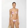 Bikini-Höschen mit Karomuster