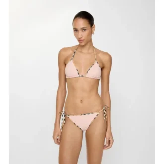 Bikini-Oberteil mit Karomuster