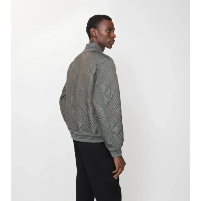 Bomberjacke „Rakewood“ mit Micro-Check-Stitch