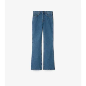 Bootcut-Jeans mit hoher Leibhöhe