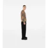 Cardigan aus Woll-Mohair-Mischung mit Karomuster