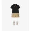 Cargoshorts aus Baumwolle mit Karomuster