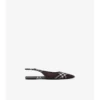 Check Dame Slingback Ballerinas 