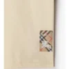 Check Label Baumwoll-T-Shirt