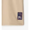 Check Label Baumwoll-T-Shirt