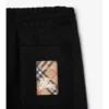 Check Label Jogginghose aus Baumwolle