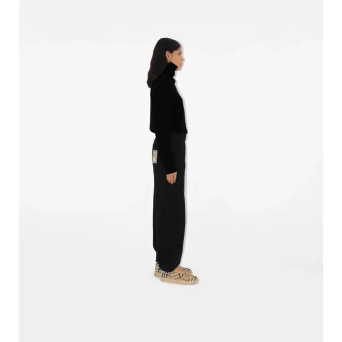 Check Label Jogginghose aus Baumwolle