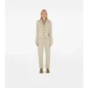 Check Label Wollcardigan