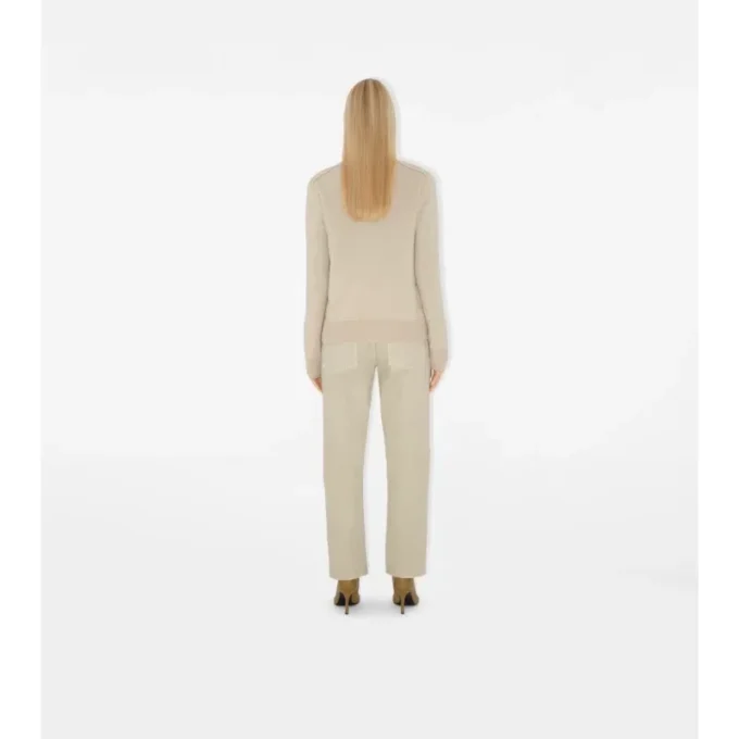 Check Label Wollcardigan
