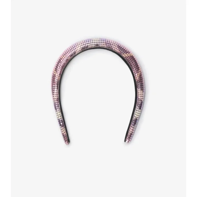 Check Mesh-Stirnband