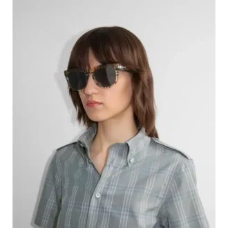 Check Square Sonnenbrille