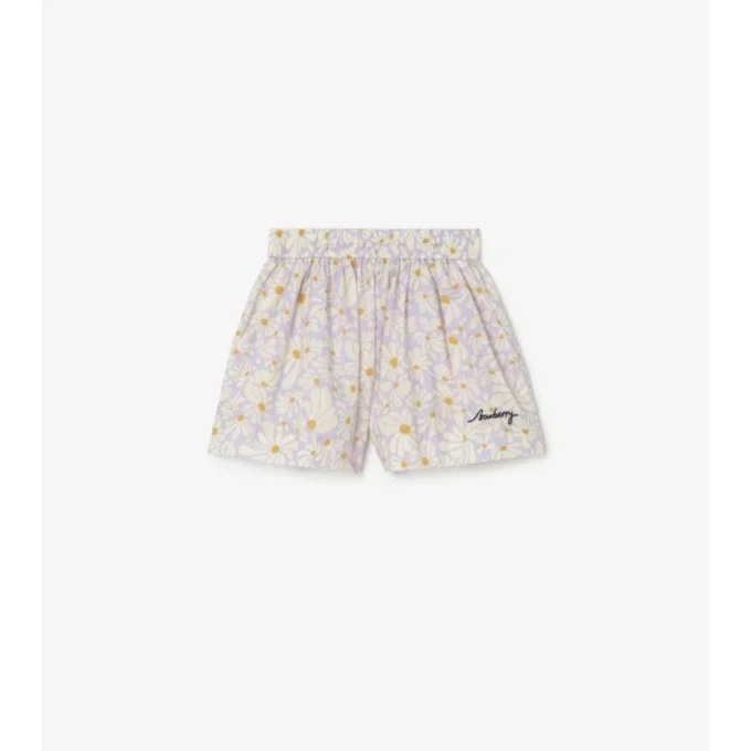 Daisy-Baumwollshorts