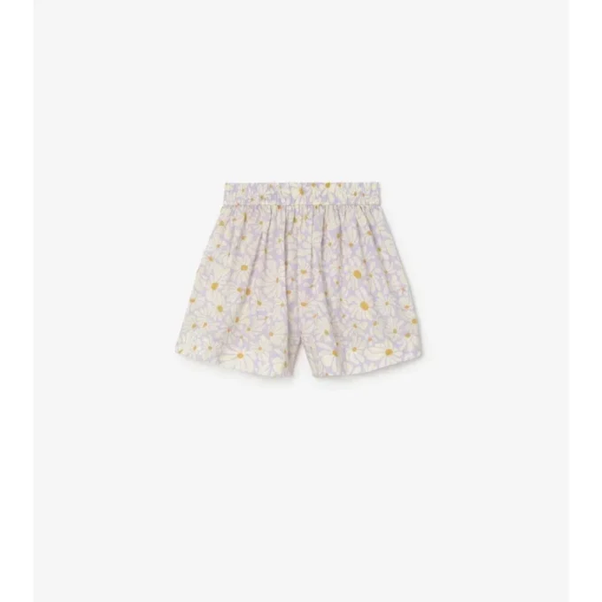 Daisy-Baumwollshorts