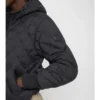 Delley Pufferjacke aus Nylon mit Karomuster