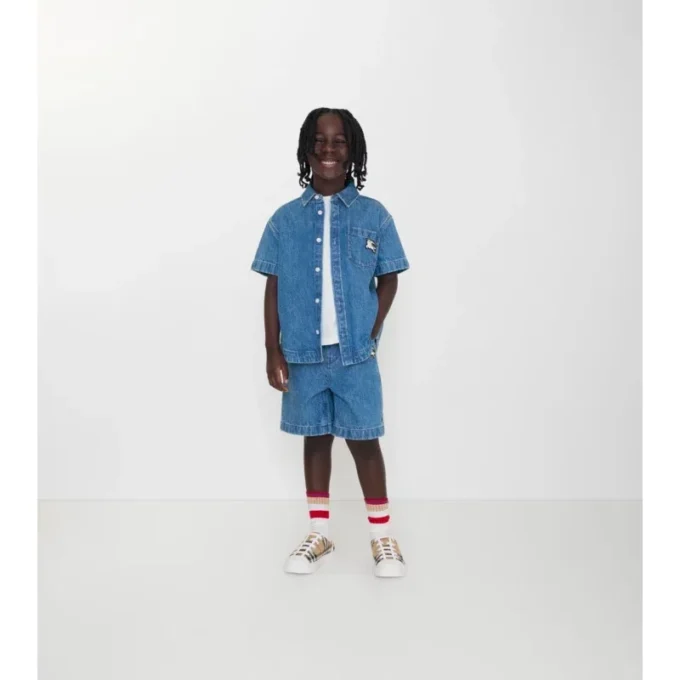 Denim-Hemd