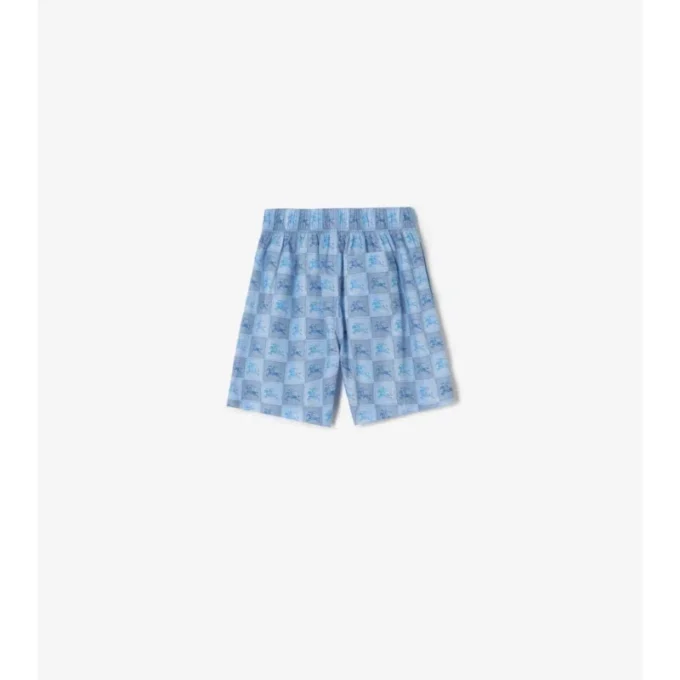 EKD-Baumwollshorts mit Karomuster