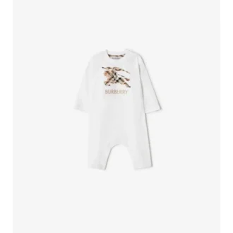 EKD Check Baumwoll-Jumpsuit