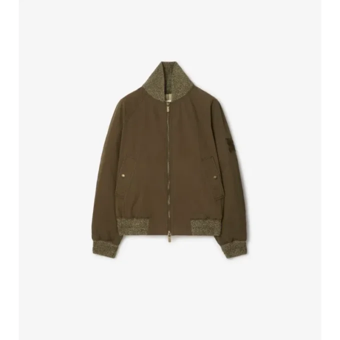 Gabardine-Bomberjacke