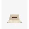 Gabardine-Bucket-Hat mit Logo