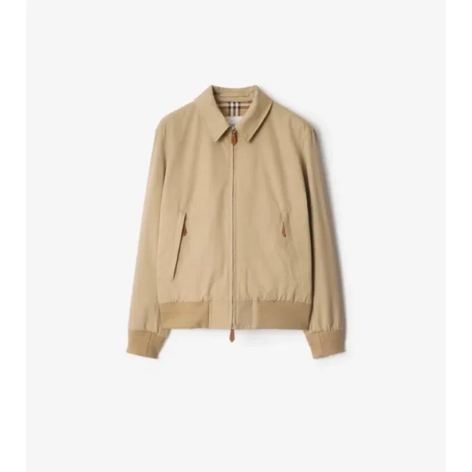 Gabardine-Harrington-Jacke