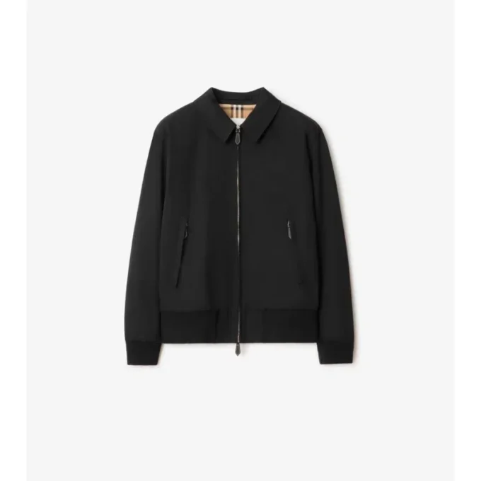 Gabardine-Harrington-Jacke