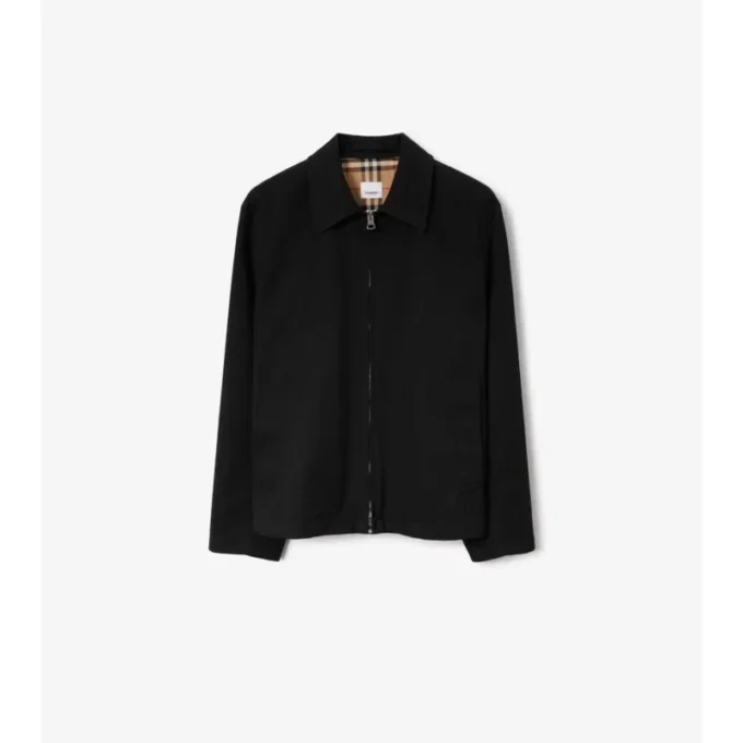 Gabardine-Harrington-Jacke