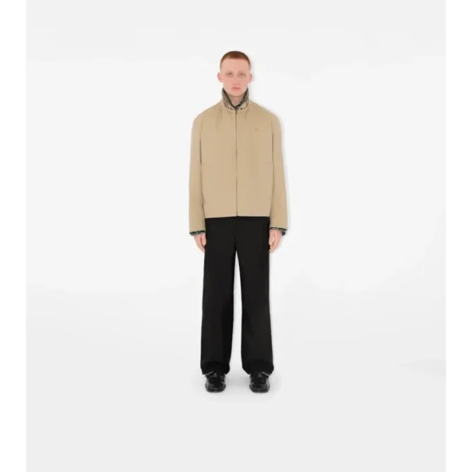 Gabardine-Harrington-Jacke