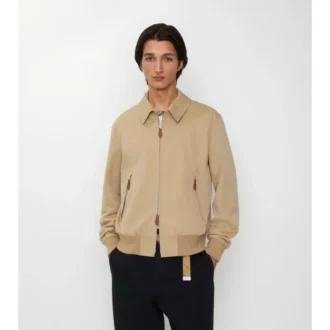 Gabardine-Harrington-Jacke