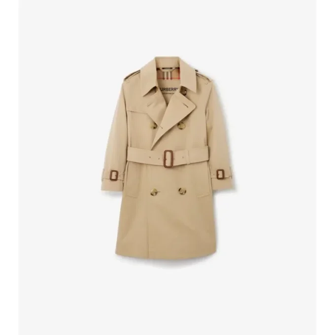 Gabardine-Trench Coat