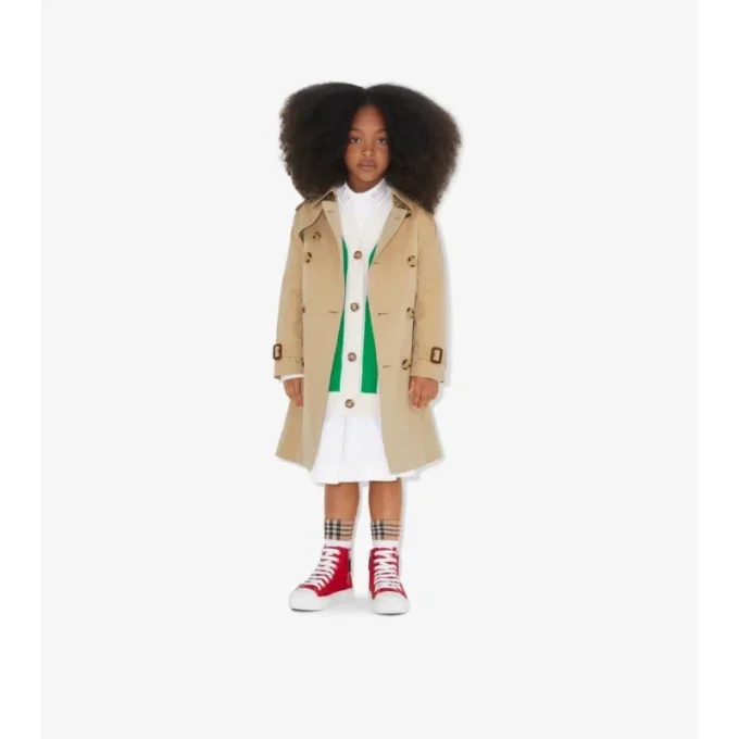 Gabardine-Trench Coat