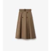 Gabardine-Trench-Midirock