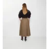Gabardine-Trench-Midirock