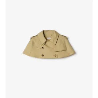 Gabardine-Trenchcoat-Capelet