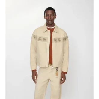 Galloping Knight Baumwoll-Canvas-Jacke