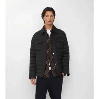 Gefüttertes Overshirt aus Wollflanell