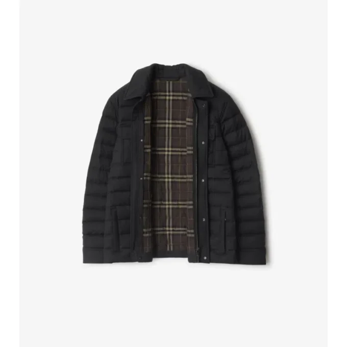 Gefüttertes Overshirt aus Wollflanell