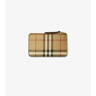 Geldbörse mit Riemen im Burberry-Karomuster