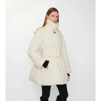 Gepolsterter Berryhill-Car Coat mit Gürtel