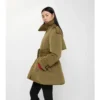 Gepolsterter Berryhill-Car Coat mit Gürtel