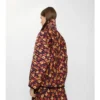 Geranium Leaf gesteppte Nylon-Floriston-Jacke