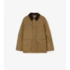 Gesteppte Barn-Jacke aus beschichteter Baumwolle