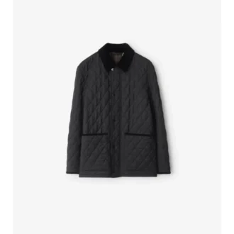 Gesteppte Barn-Jacke aus Wolle