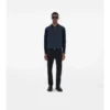 Gesteppte Jacke aus Nylon und Wolle